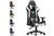 Gamingstol Video Gamer-stole med Nakkestøtte og lændestøtte Tilbagelænet Computerbordstol